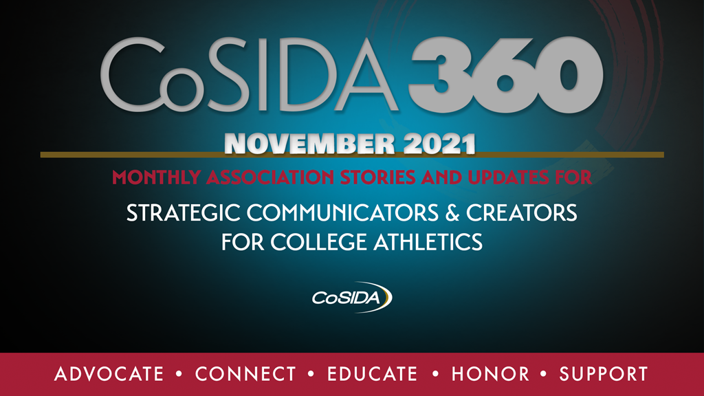 Now Available! CoSIDA 360 November 2021